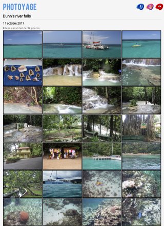 Dunn's river falls - 11 octobre 2017