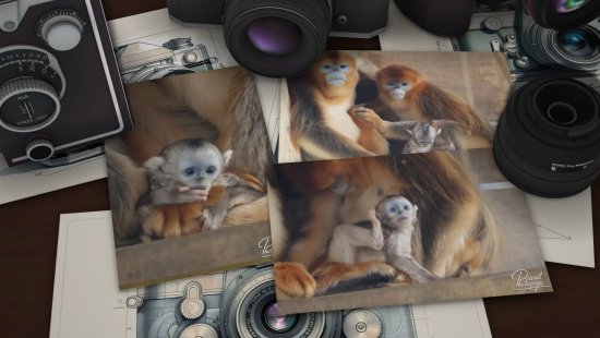 48 photos prises le 04 avril 2026 sur les singes dorés du Zooparc de Beauval