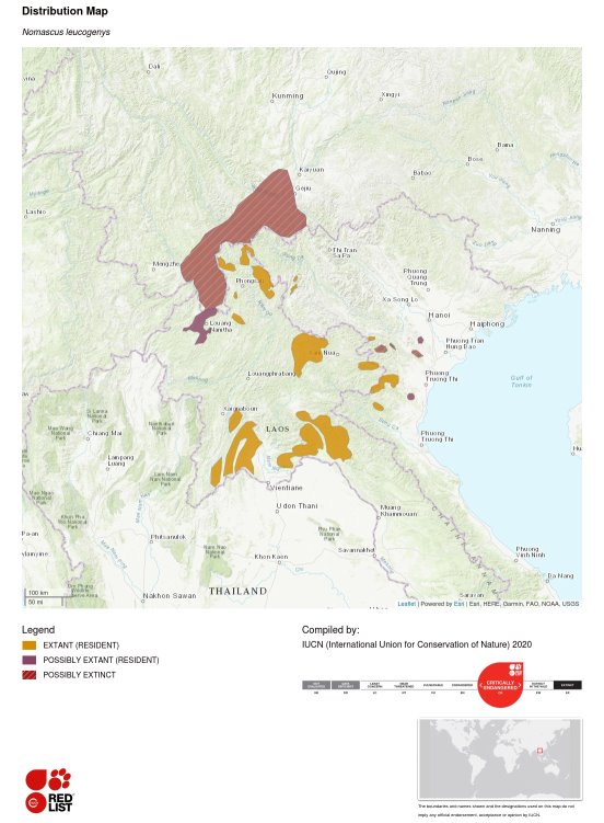 Carte de la répartition géographique