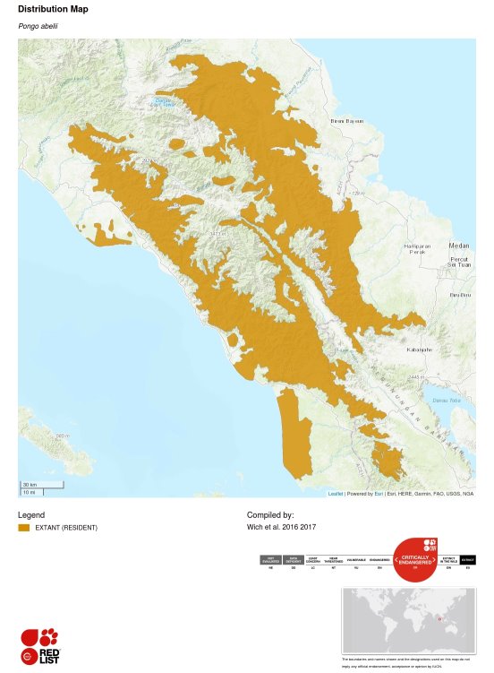 Carte de la répartition géographique