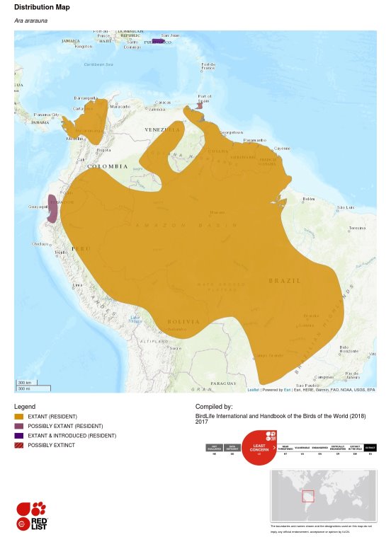 Carte de la répartition géographique