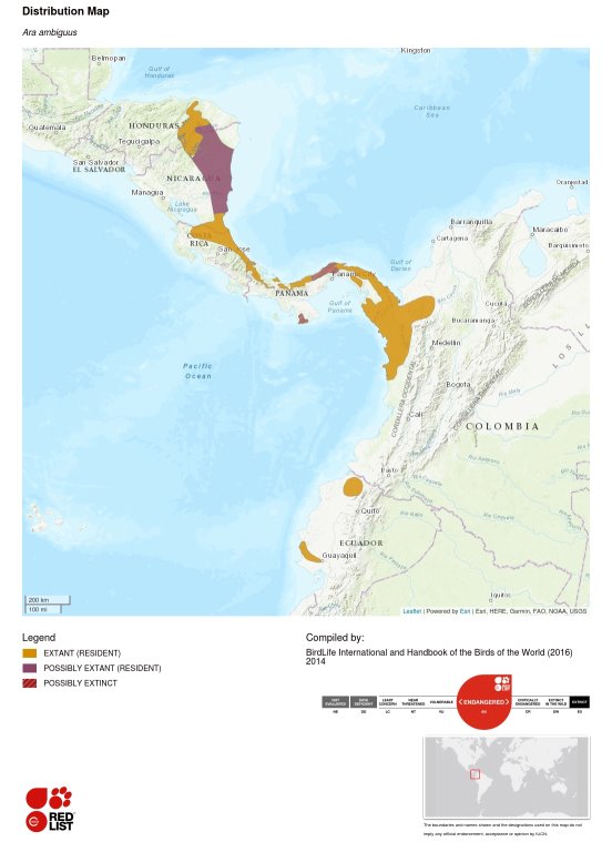 Carte de la répartition géographique