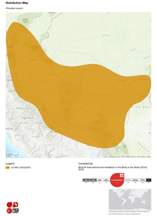 Carte de la répartition géographique