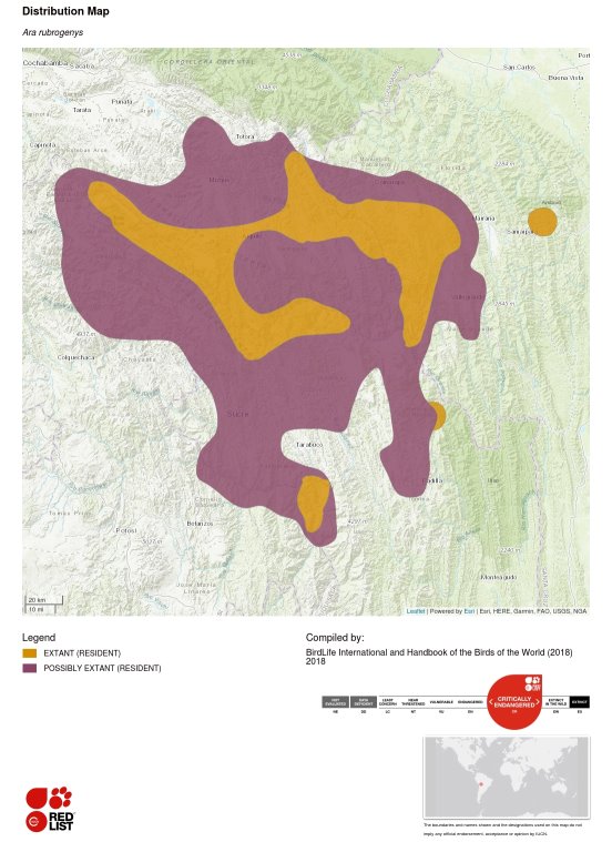 Carte de la répartition géographique