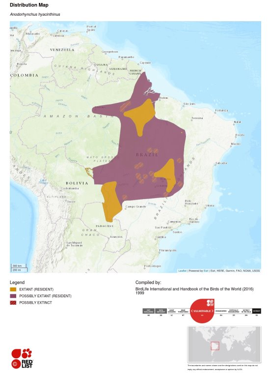 Carte de la répartition géographique