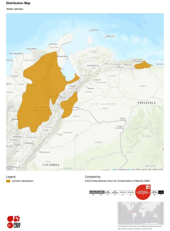 Carte de la répartition géographique