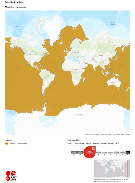 Carte de la répartition géographique