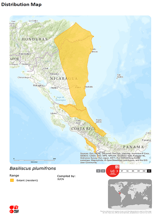 Carte de la répartition géographique