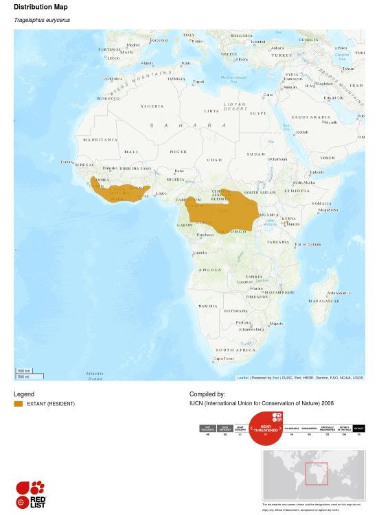 Carte de la répartition géographique