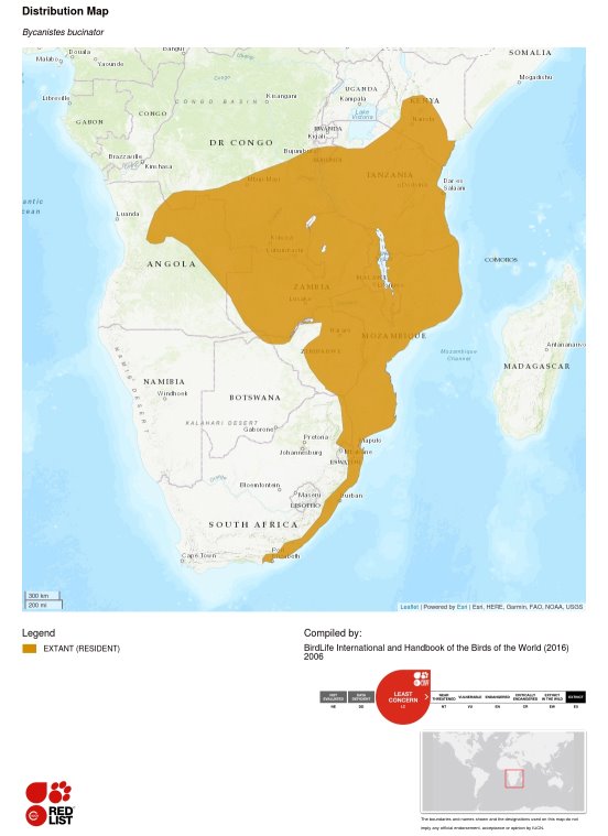 Carte de la répartition géographique