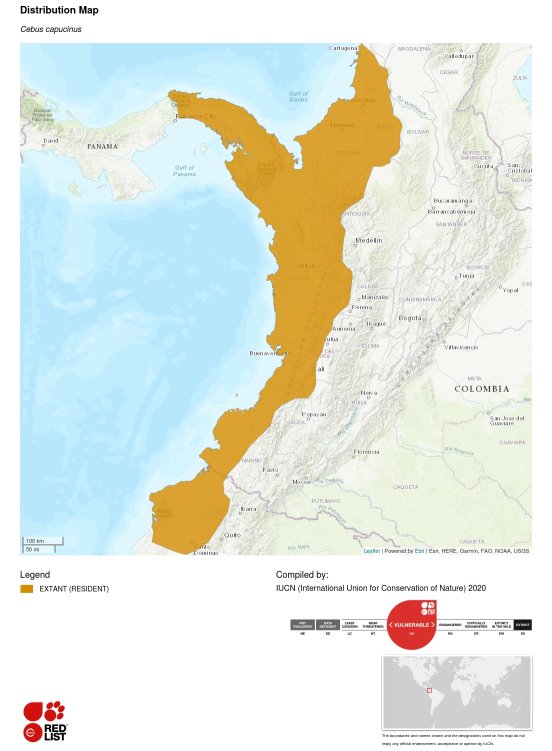 Carte de la répartition géographique