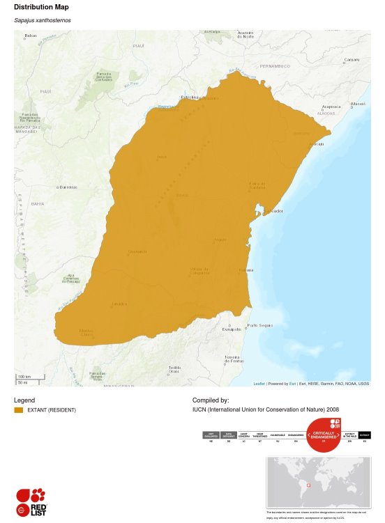 Carte de la répartition géographique