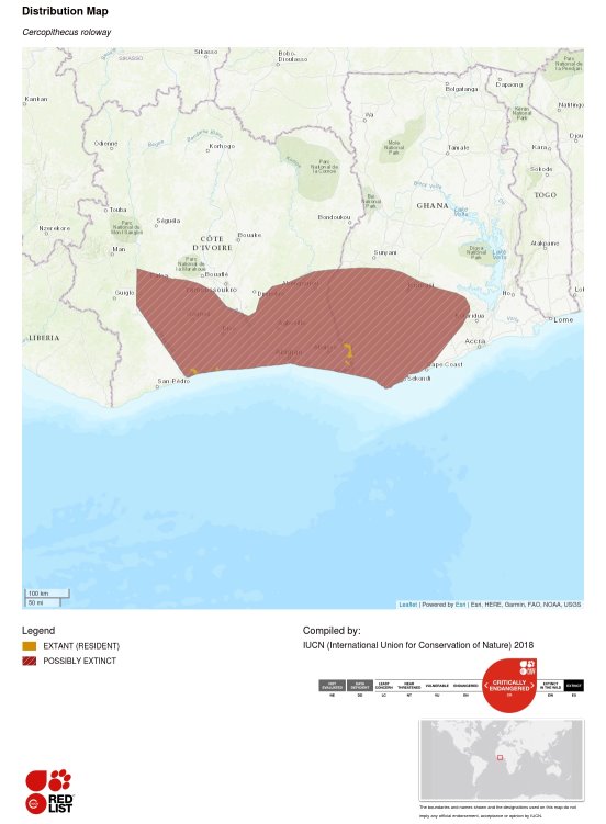 Carte de la répartition géographique