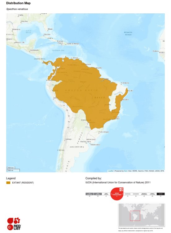 Carte de la répartition géographique