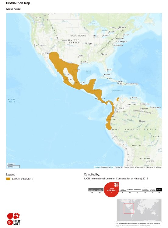 Carte de la répartition géographique