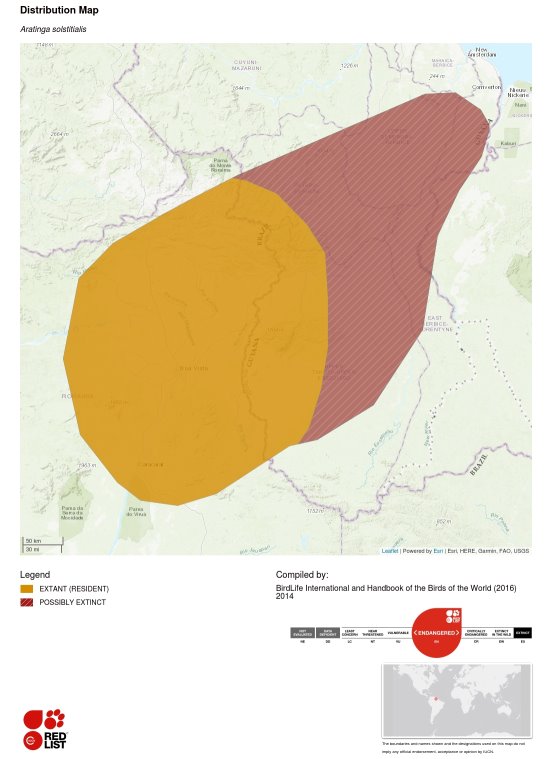 Carte de la répartition géographique