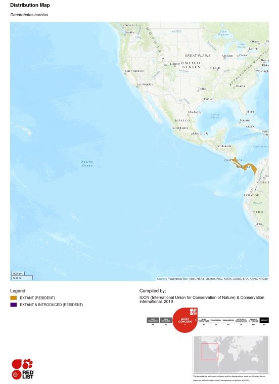 Carte de la répartition géographique