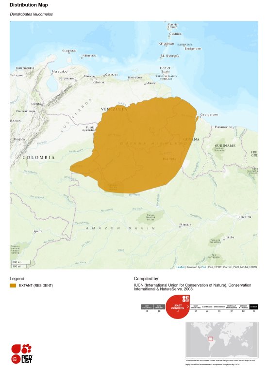 Carte de la répartition géographique