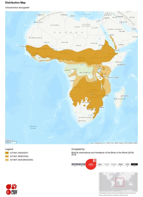 Carte de la répartition géographique