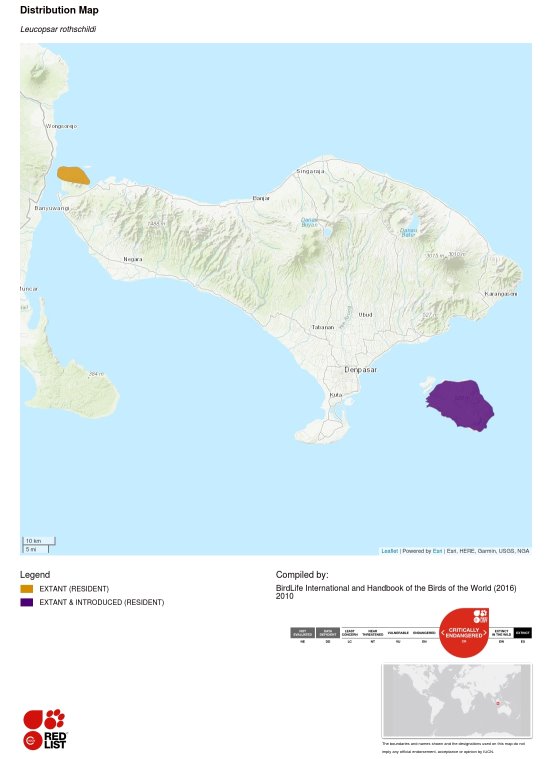 Carte de la répartition géographique