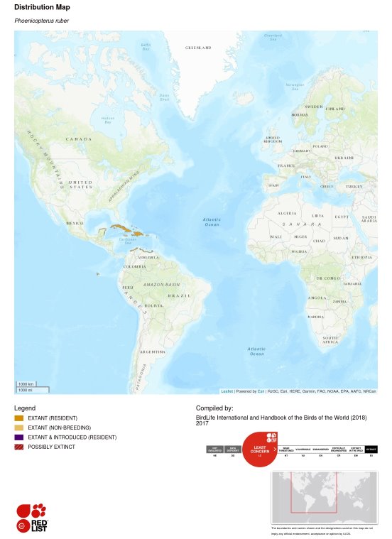 Carte de la répartition géographique