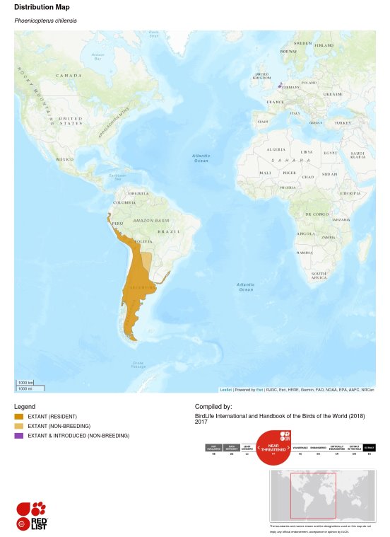 Carte de la répartition géographique