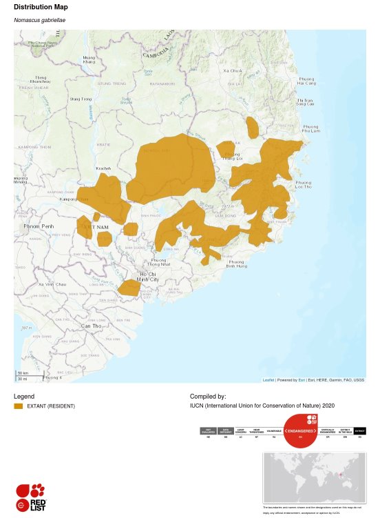 Carte de la répartition géographique