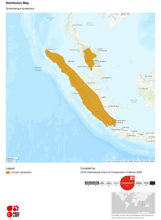 Carte de la répartition géographique