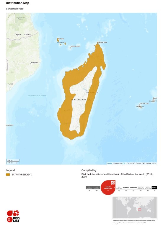 Carte de la répartition géographique