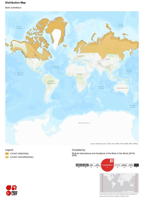 Carte de la répartition géographique