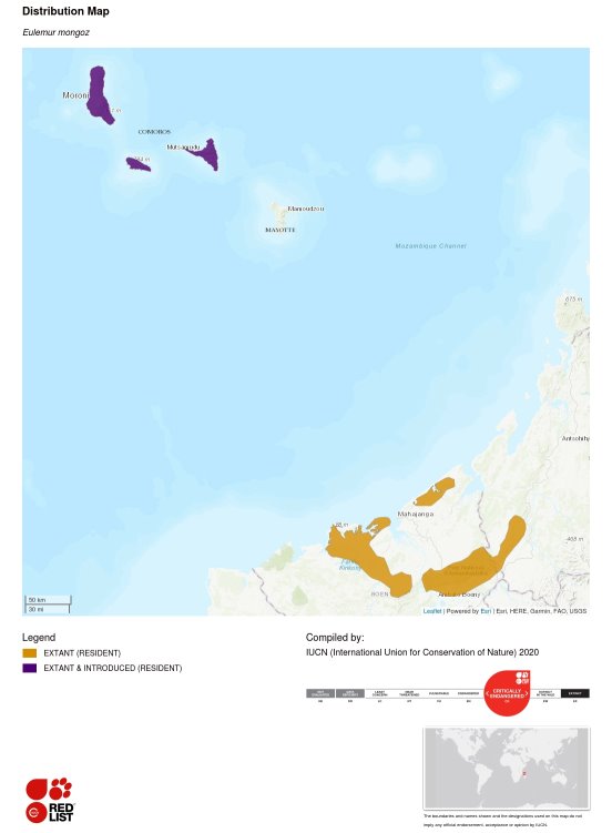 Carte de la répartition géographique