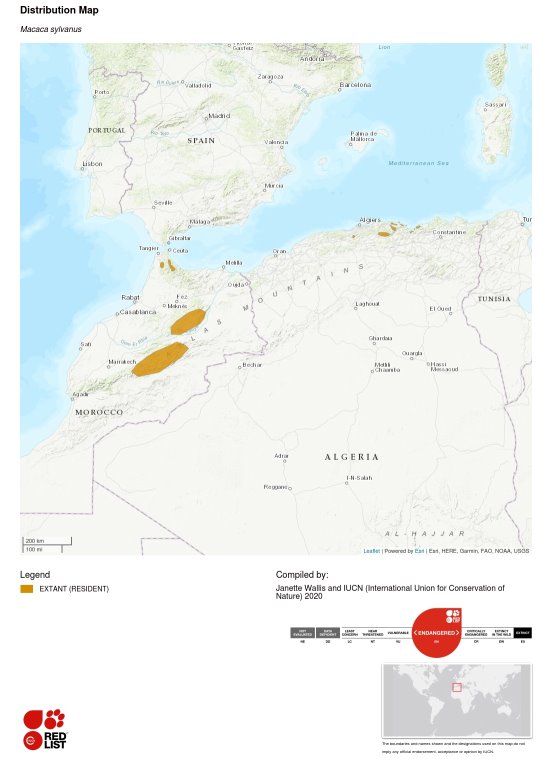 Carte de la répartition géographique