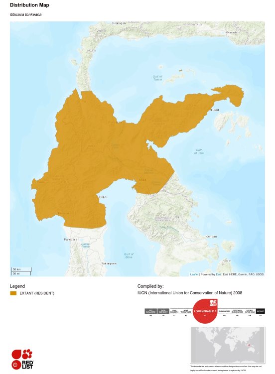 Carte de la répartition géographique