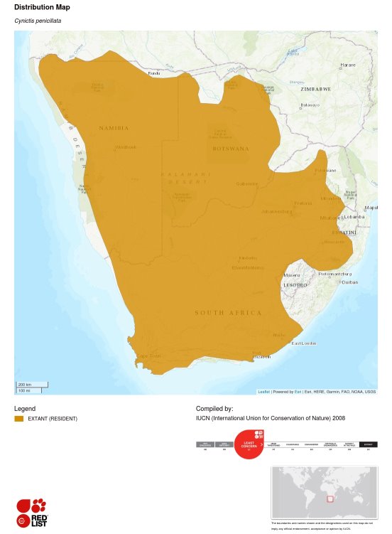 Carte de la répartition géographique