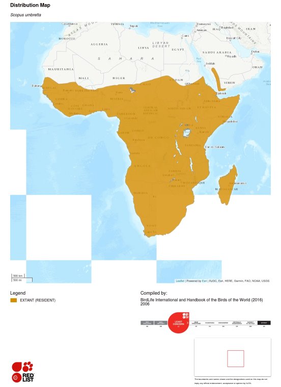 Carte de la répartition géographique