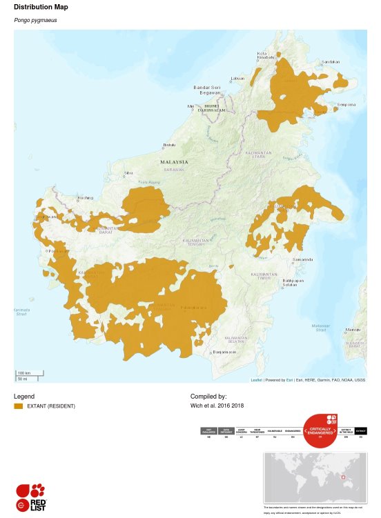 Carte de la répartition géographique