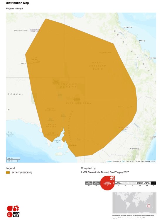 Carte de la répartition géographique