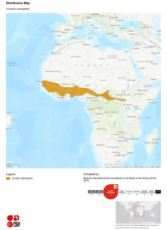 Carte de la répartition géographique