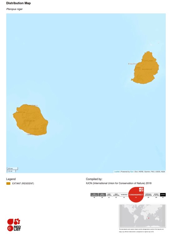 Carte de la répartition géographique