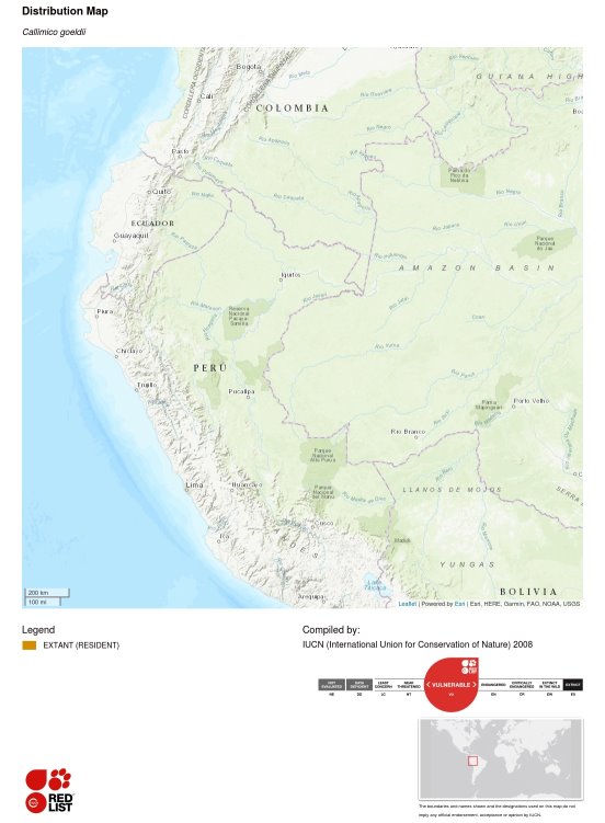 Carte de la répartition géographique