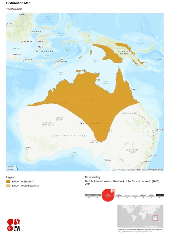 Carte de la répartition géographique