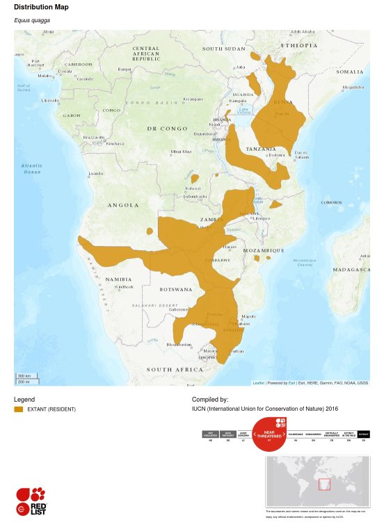 Carte de la répartition géographique